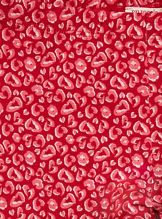 Dark orange LEGGINGS KYABRILEG2 / 20WI01F2CAL408